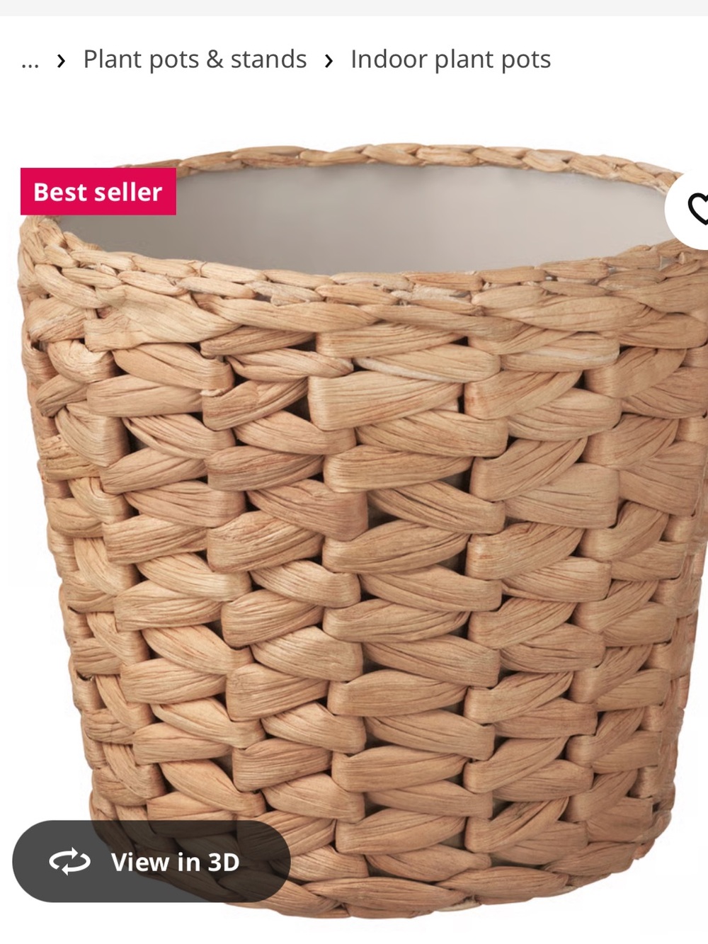 IKEA FRIDFULL Plant Pot